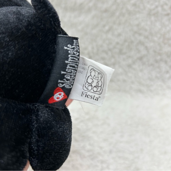 Skelanimals Jack the bunny rabbit Fiesta 10" small light weight black red heart - Picture 6 of 7